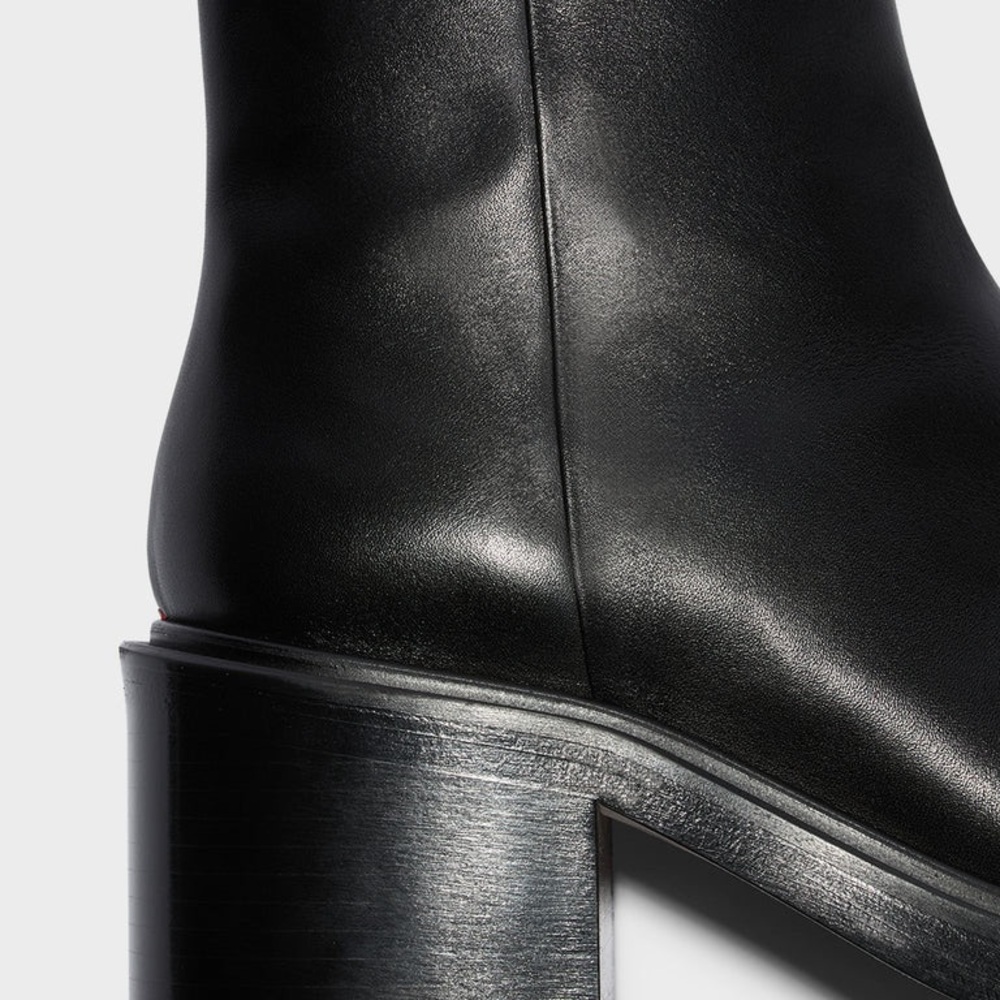 Aeyde Teddy Block Heel Boots - Picture 6 of 6